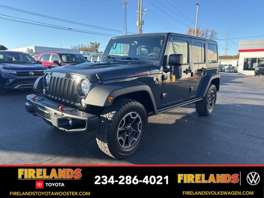 Used 2017 Jeep Wrangler JK Unlimited Rubicon 4x4 SUV