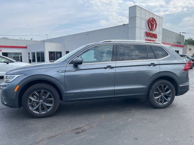 Used 2023 Volkswagen Tiguan SE with VIN 3VV3B7AX5PM012519 for sale in Wooster, OH