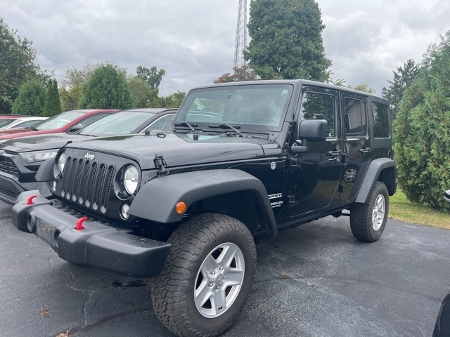 Used 2016 Jeep Wrangler Unlimited Sport S with VIN 1C4BJWDG5GL333111 for sale in Wooster, OH