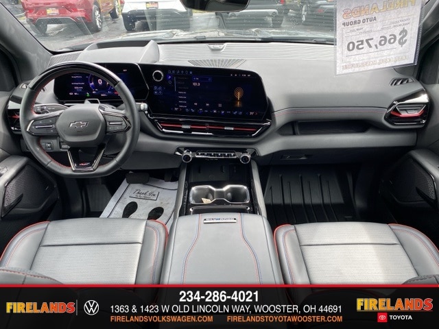 Used 2024 Chevrolet Silverado EV RST with VIN 1GC40ZEL0RU301611 for sale in Wooster, OH