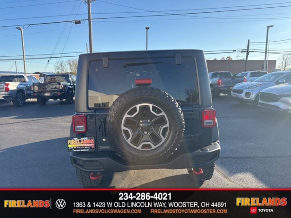 Used 2017 Jeep Wrangler JK Unlimited Rubicon 4x4 SUV