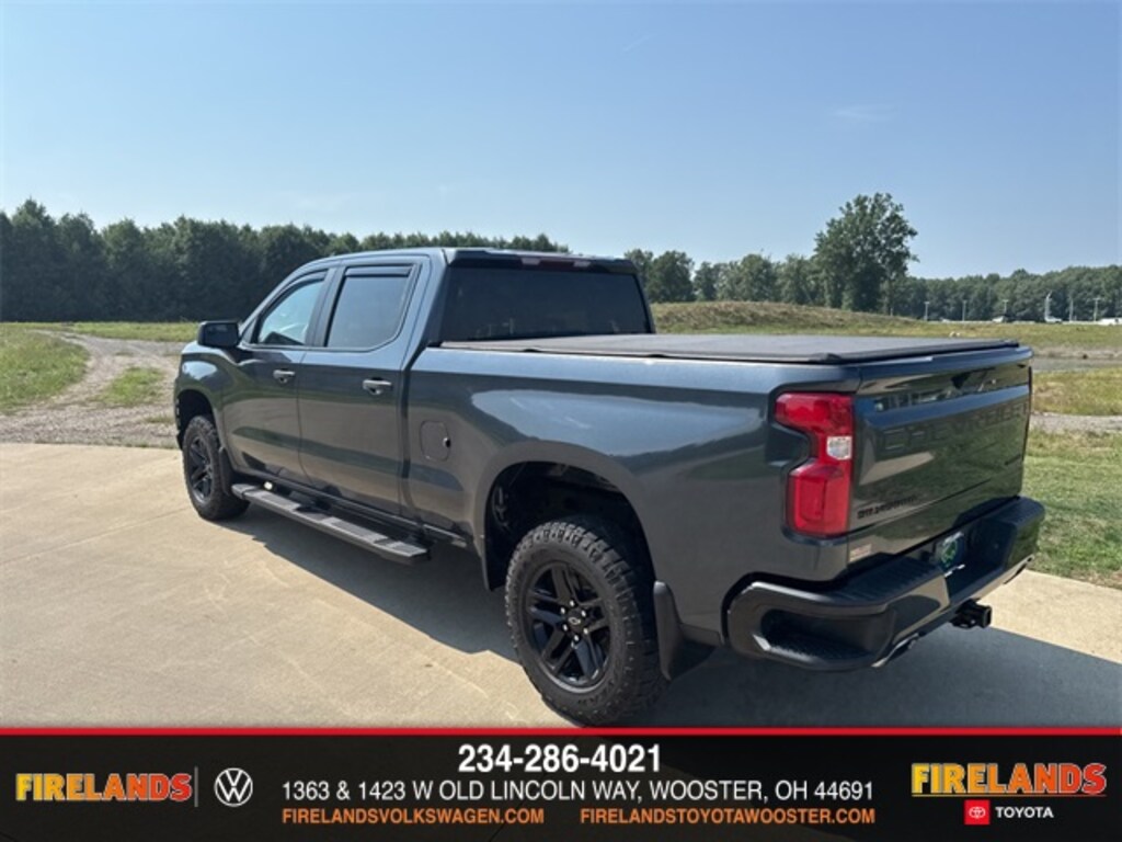 Certified 2021 Chevrolet Silverado 1500 Custom Trail Boss Truck Crew Cab