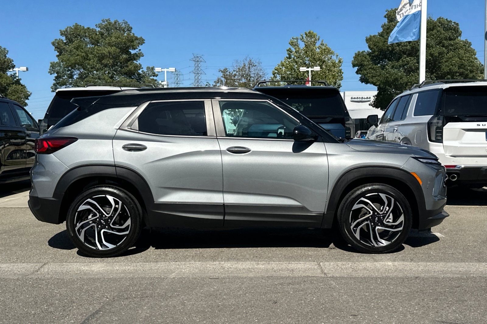 Used 2024 Chevrolet TrailBlazer RS with VIN KL79MTSL1RB138679 for sale in Tracy, CA