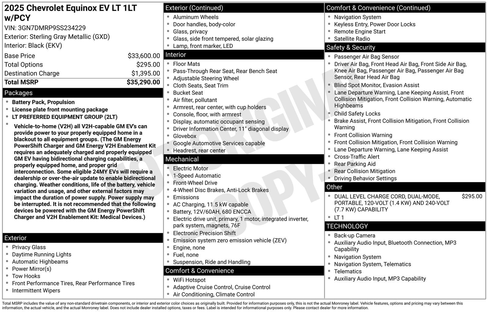 2025 Chevrolet Equinox EV 1LT's photo