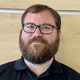 Staff member Jordan Lafever from 06f7f0233564