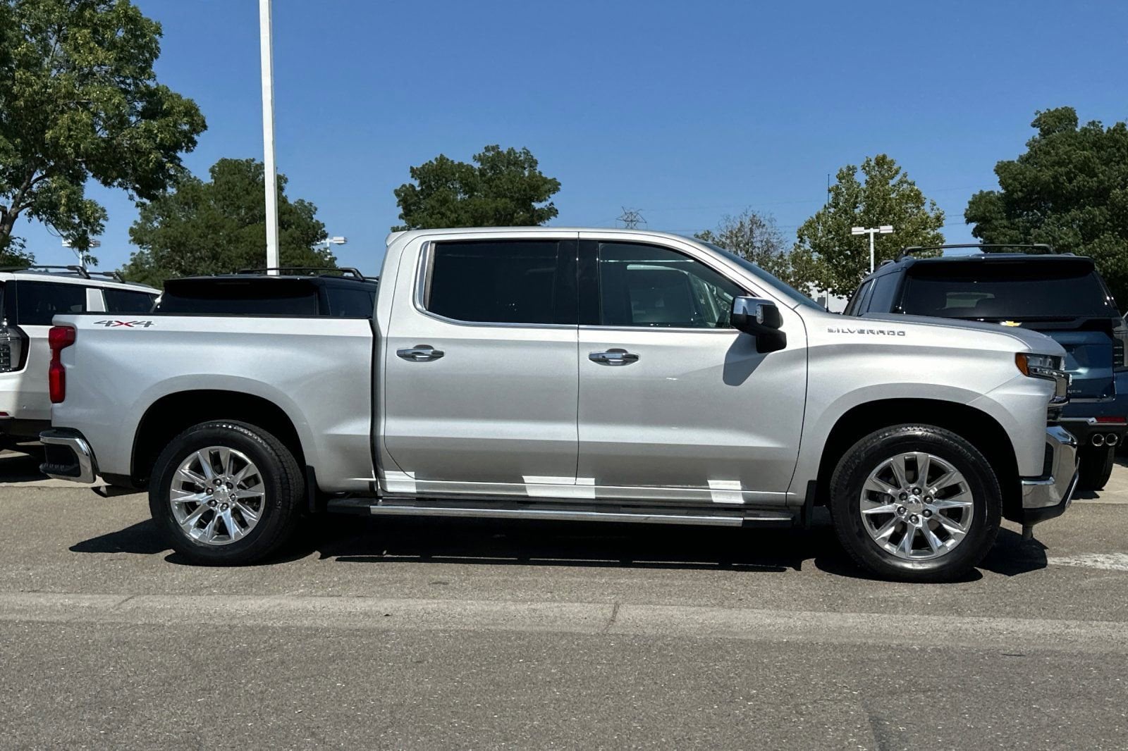 Used 2020 Chevrolet Silverado 1500 LTZ with VIN 1GCUYGED8LZ170721 for sale in Tracy, CA