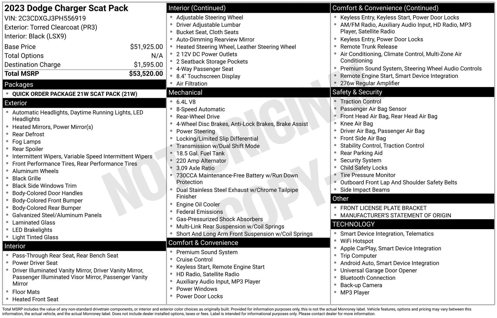 2023 Dodge Charger Scat Pack