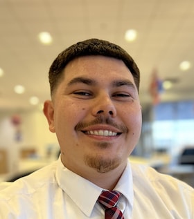 Staff member Angelo Serrano from 0bfb30c7759b