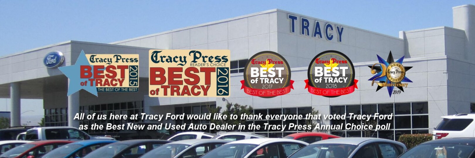 New Ford & Used Vehicle Dealership in Tracy, CA at Tracy Ford