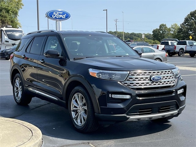 Used 2022 Ford Explorer Limited with VIN 1FMSK8FH6NGB51000 for sale in Springfield, TN