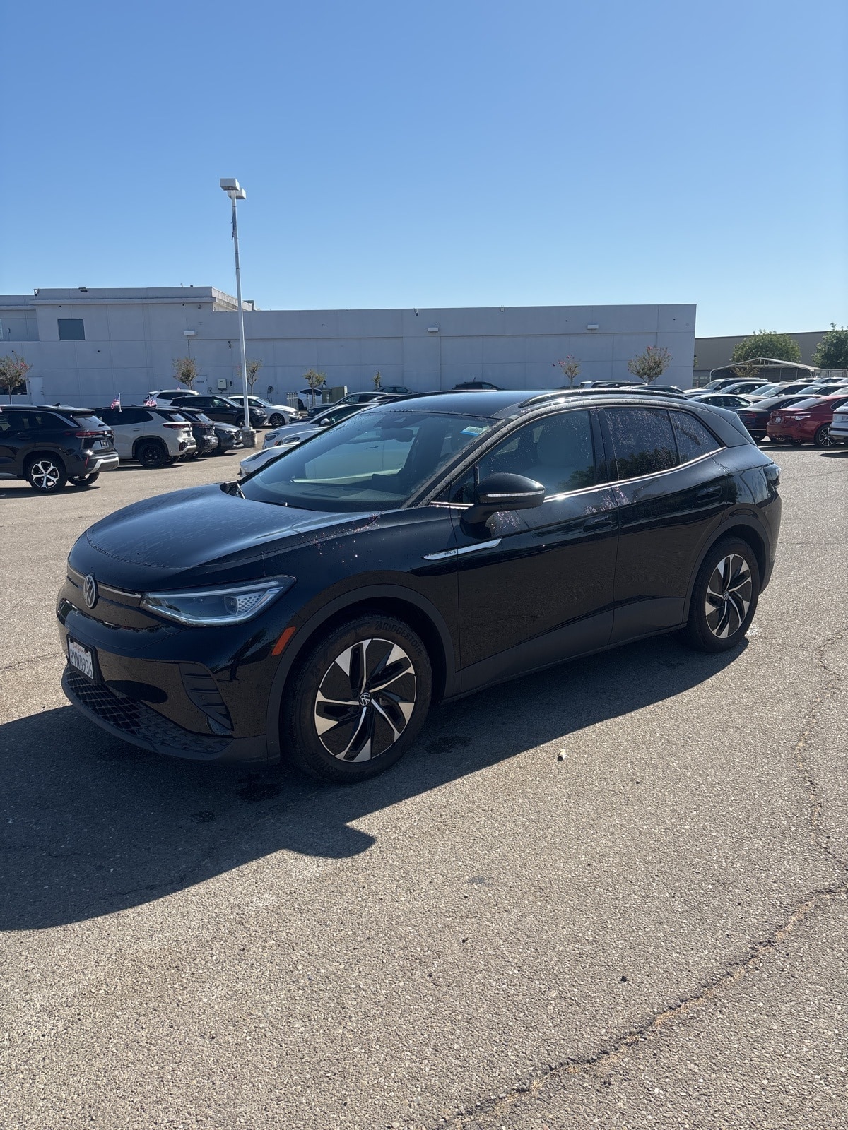Used 2021 Volkswagen ID.4 PRO S with VIN WVGTMPE23MP056351 for sale in Tracy, CA