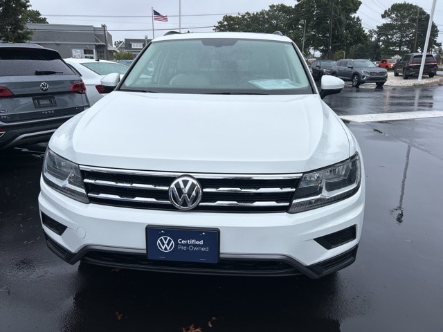 Certified 2021 Volkswagen Tiguan SE with VIN 3VV2B7AX7MM157424 for sale in Barnstable, MA