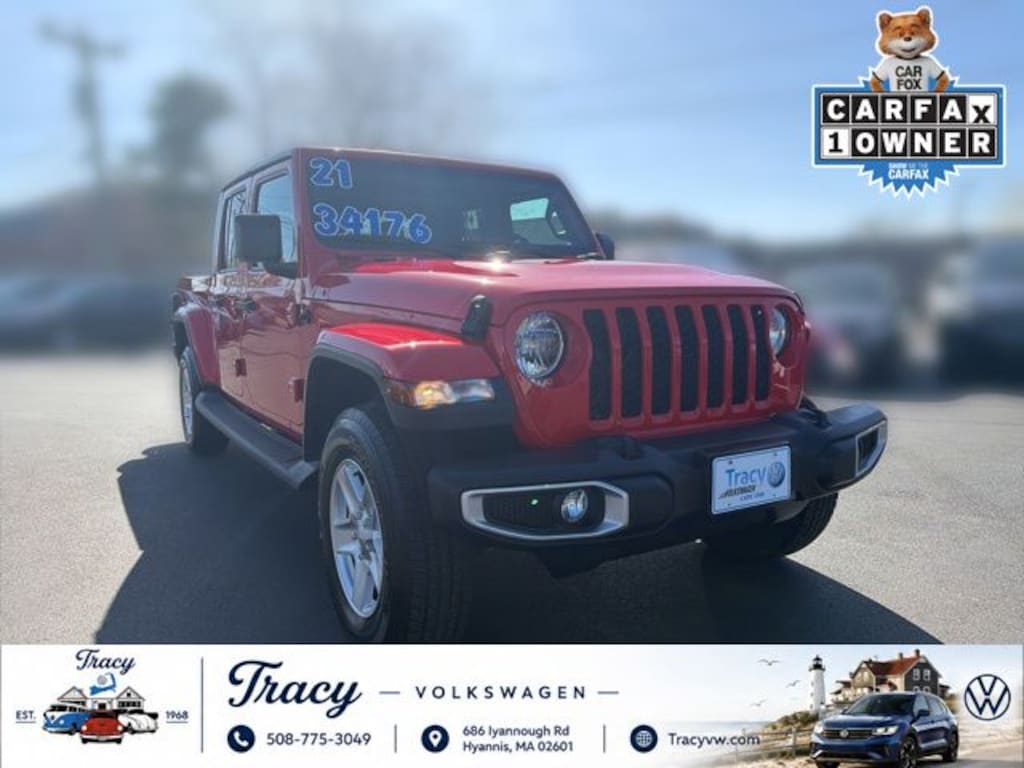Used 2021 Jeep Gladiator Sport Truck Crew Cab