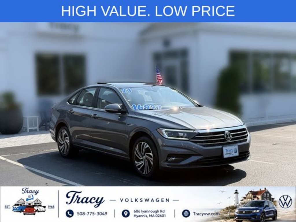 Used 2021 Volkswagen Jetta SEL Premium Sedan