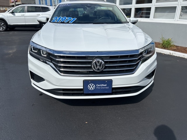 Used 2021 Volkswagen Passat SE with VIN 1VWSA7A36MC018687 for sale in Barnstable, MA