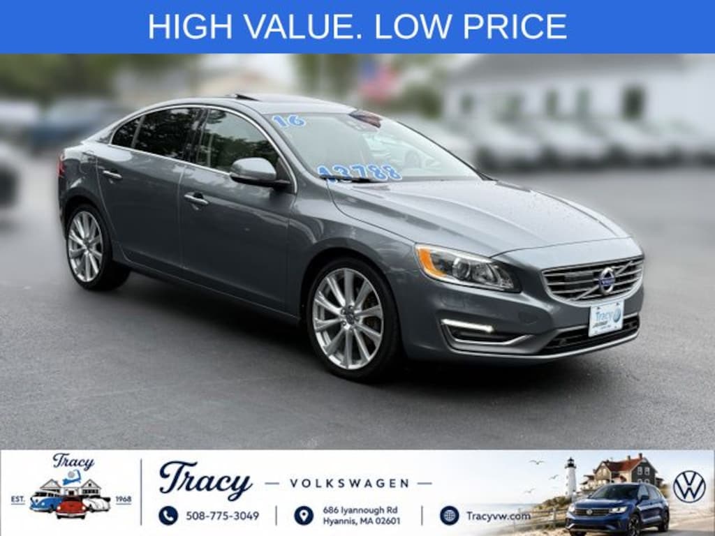 Used 2016 Volvo S60 Inscription T5 Platinum Sedan