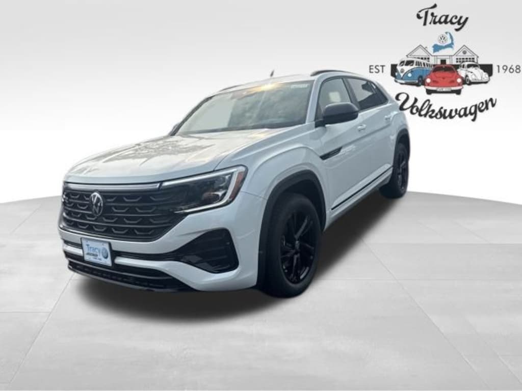 New 2025 Volkswagen Atlas Cross Sport 2.0T SEL R-Line Black SUV