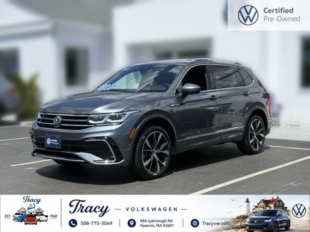 Certified 2022 Volkswagen Tiguan 2.0T SEL R-Line SUV
