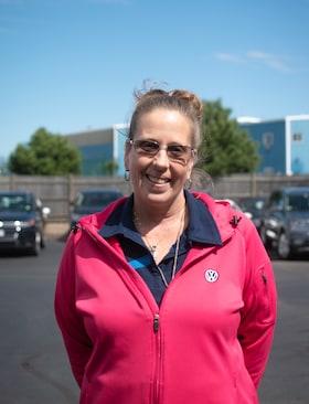 Staff member Christine Legere from 81e70c2ed3e9