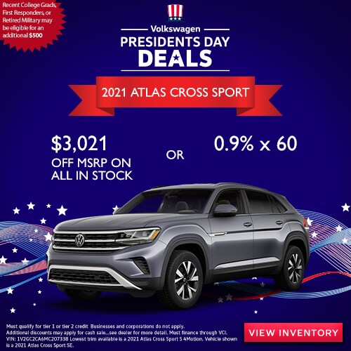 New Vehicle Specials Tracy Volkswagen