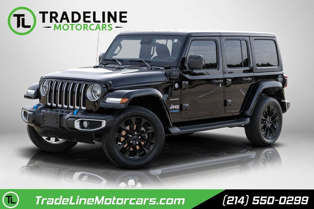 Used 2022 Jeep Wrangler Unlimited Sahara 4xe SUV