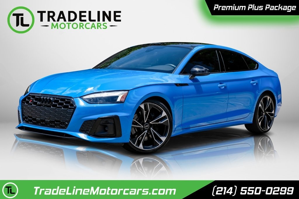 Used 2022 Audi S5 Sportback Premium Plus, Black Optic Package, $62,825 Origina Hatchback