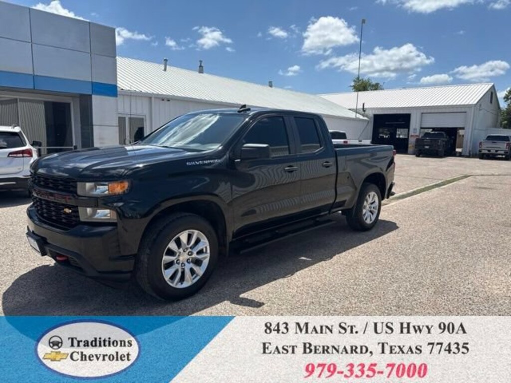 Used 2021 Chevrolet Silverado 1500 Custom Truck
