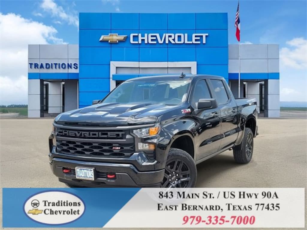 Used 2024 Chevrolet Silverado 1500 Custom Trail Boss Truck