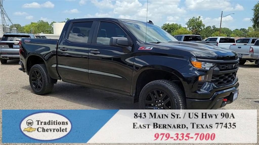Used 2024 Chevrolet Silverado 1500 Custom Trail Boss Truck