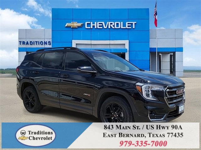 Used 2022 GMC Terrain AT4 with VIN 3GKALYEV8NL156848 for sale in East Bernard, TX