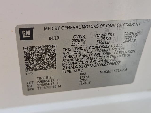 2019 Chevrolet Equinox LT - Photo 34