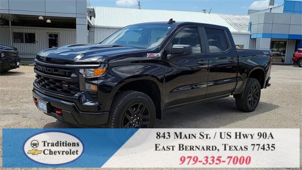 Used 2024 Chevrolet Silverado 1500 Custom Trail Boss Truck