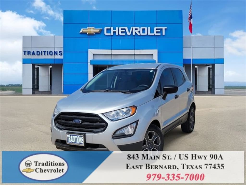 Used 2021 Ford EcoSport S SUV