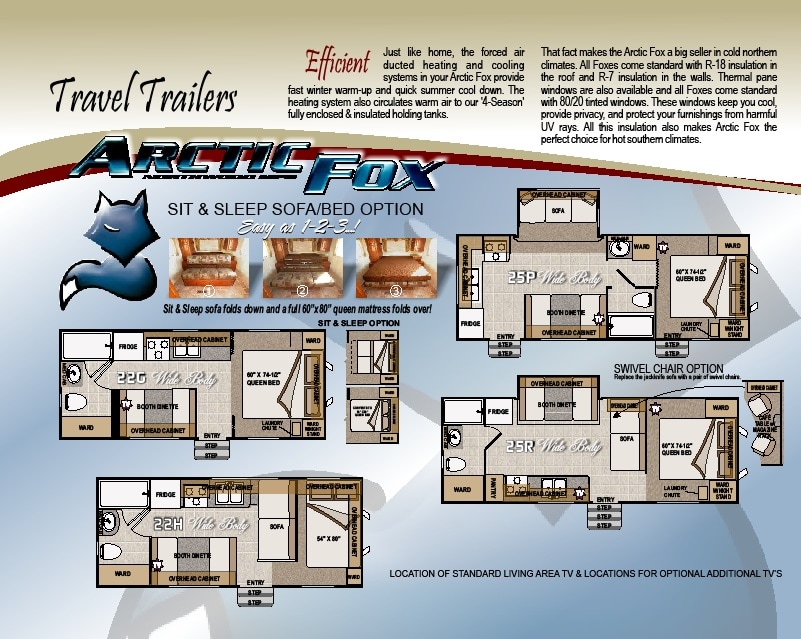 Arctic Fox 26X Floor Plan - floorplans.click