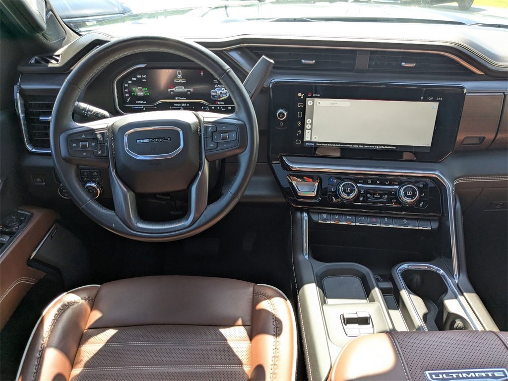 Certified 2024 GMC Sierra 2500HD Denali Ultimate with VIN 1GT49XEY9RF133980 for sale in New Bern, NC