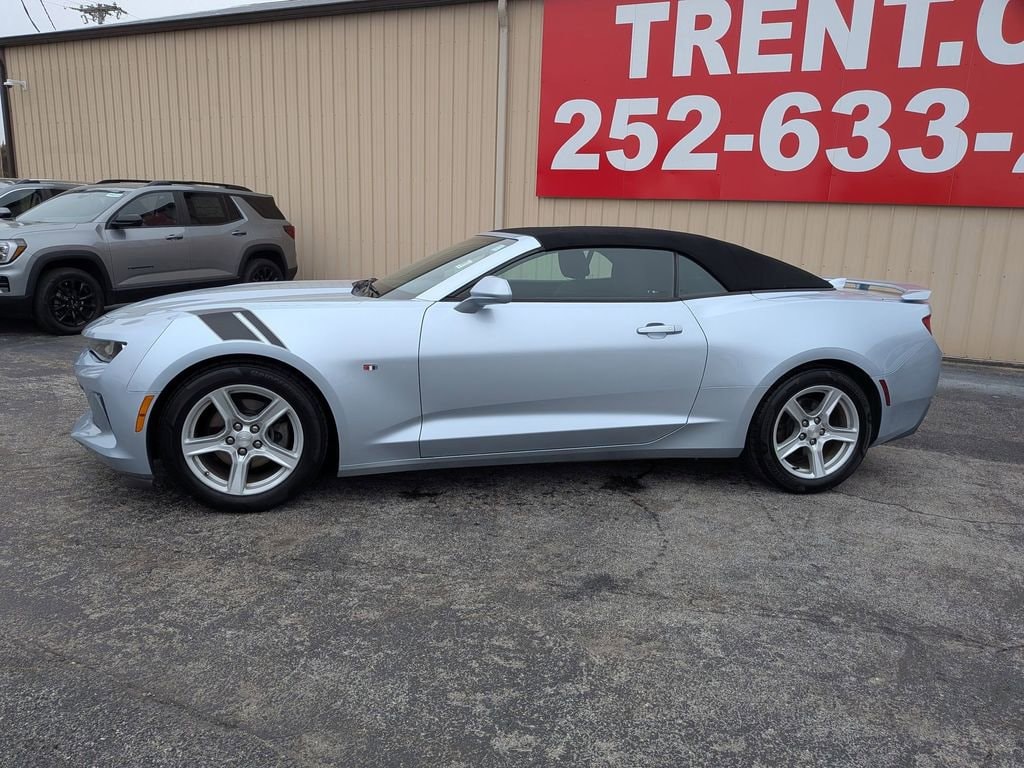 Used 2017 Chevrolet Camaro 1LT with VIN 1G1FB3DX5H0166791 for sale in New Bern, NC