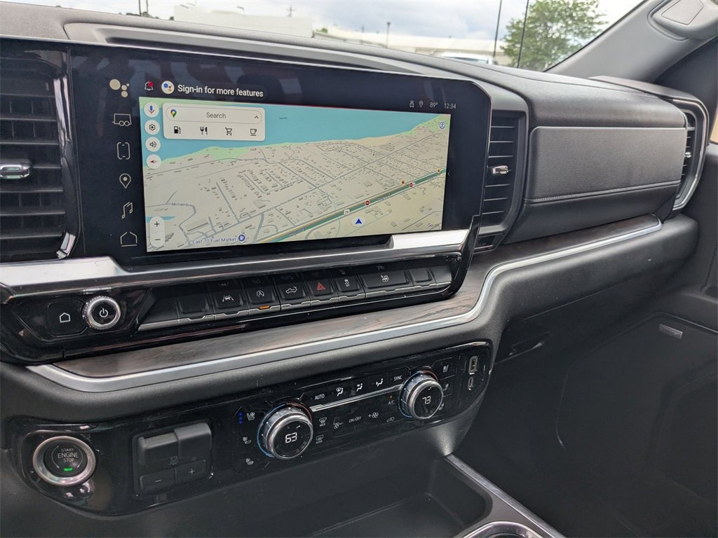 Certified 2022 GMC Sierra 1500 SLT with VIN 3GTUUDED2NG613927 for sale in New Bern, NC
