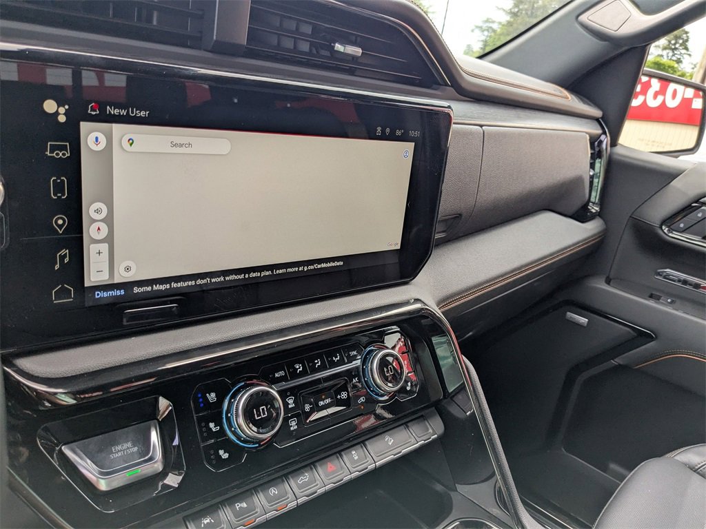 Certified 2024 GMC Sierra 1500 AT4 with VIN 1GTUUEE85RZ138563 for sale in New Bern, NC