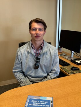 Staff member Levi Romero from 5eed76dad691