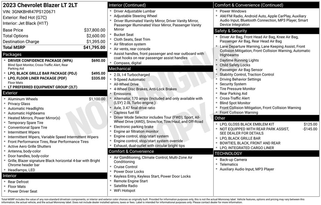 2023 Chevrolet Blazer 2LT - Photo 6