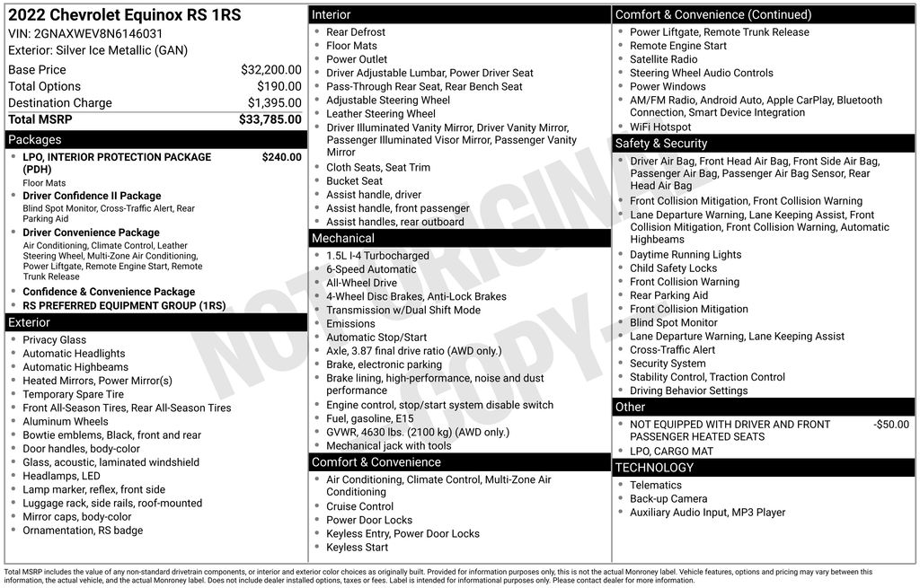2022 Chevrolet Equinox RS - Photo 5