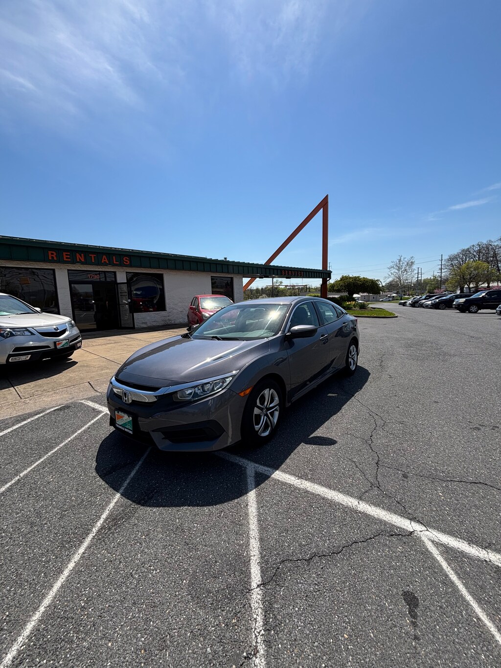 Used 2018 Honda Civic LX Sedan