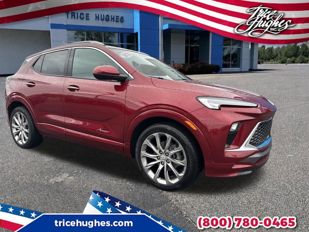 Cinnabar Metallic 2024 Buick Encore GX Avenir FWD SUV / Crossover Front-Wheel Drive Automatic