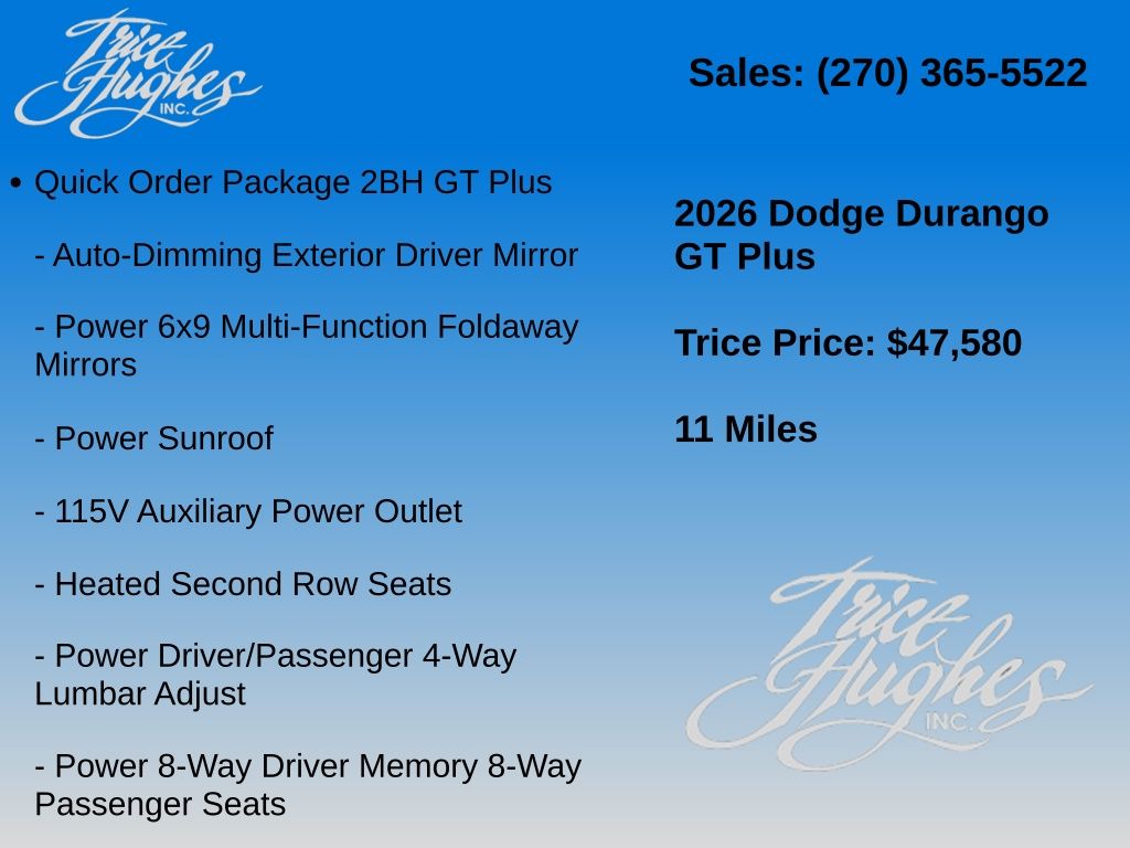 2026 Dodge Durango GT Plus - Photo 14