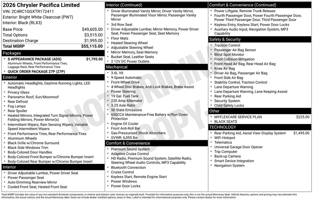 2026 Chrysler Pacifica Limited - Photo 50