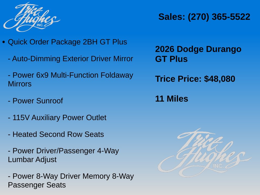 2026 Dodge Durango GT Plus - Photo 14