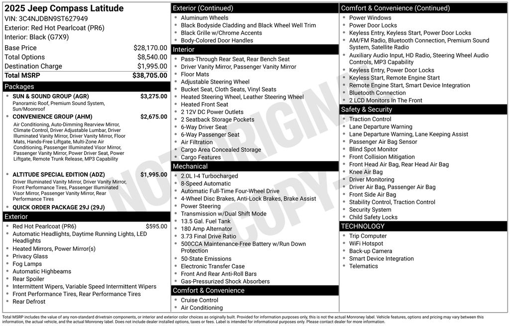 2025 Jeep Compass Latitude - Photo 38