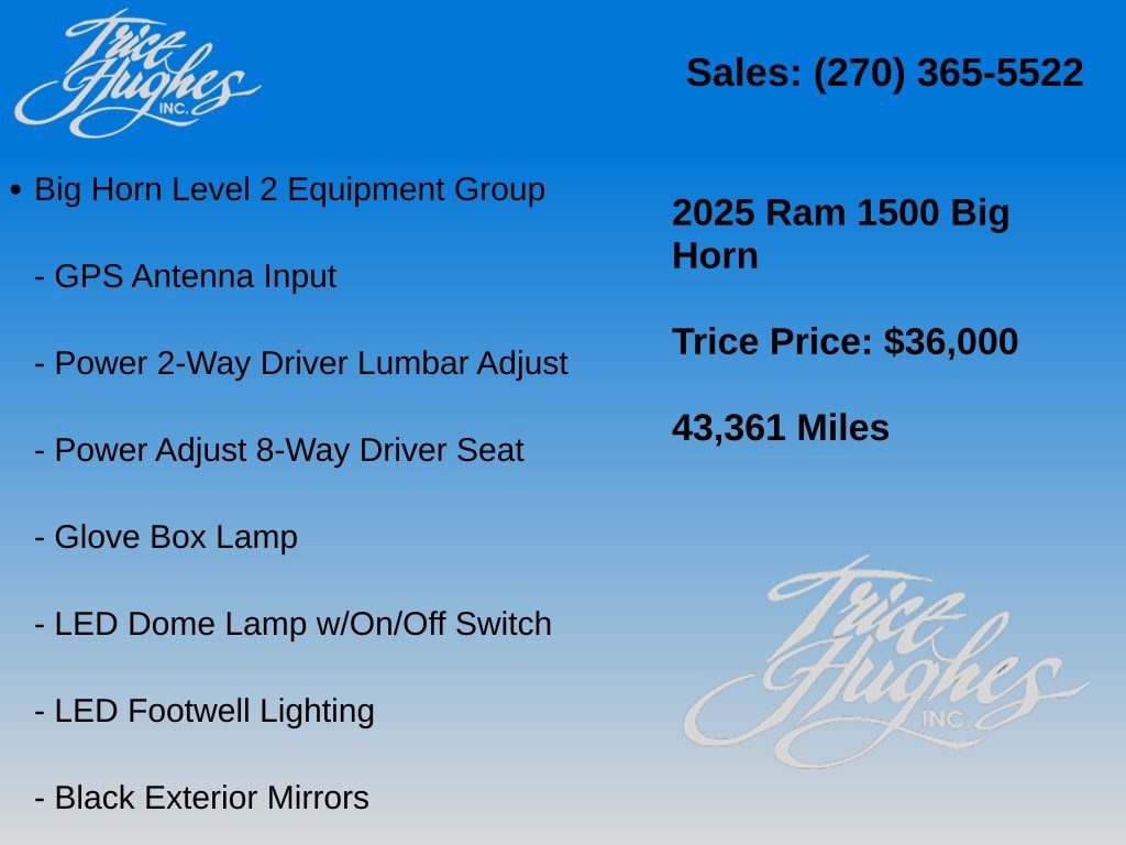 2025 RAM Ram 1500 Pickup Big Horn/Lone Star - Photo 20
