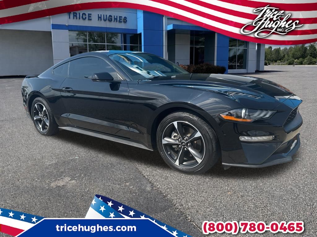 Shadow Black 2021 Ford Mustang EcoBoost Coupe RWD Coupe Rear-Wheel Drive Automatic