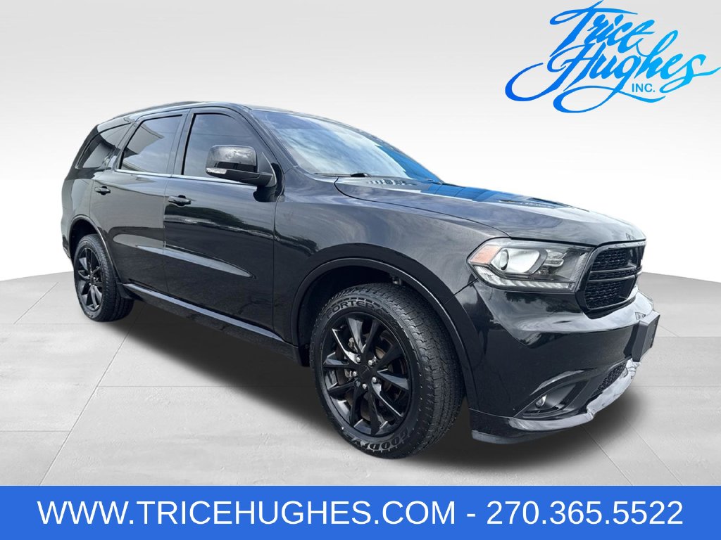 DB Black Crystal Clearcoat 2018 Dodge Durango SUV / Crossover All-Wheel Drive 8-Speed Automatic